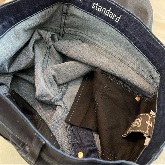 7 For All Mankind Standard Straight Jeans Style ATA519353A Size 32 - Picture 9 of 12